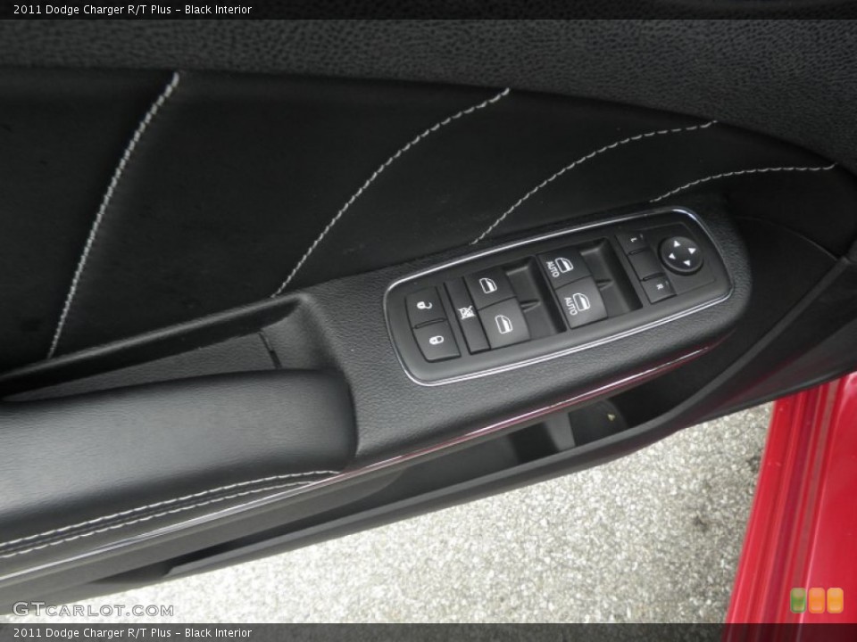 Black Interior Controls for the 2011 Dodge Charger R/T Plus #78379632