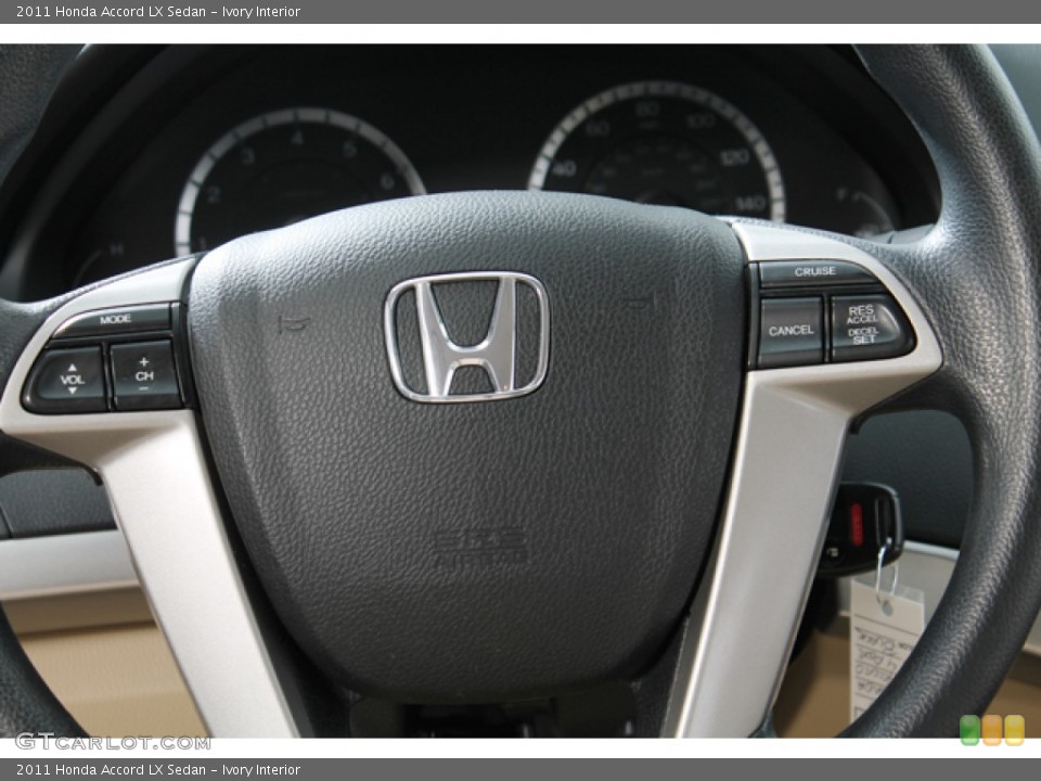 Ivory Interior Controls for the 2011 Honda Accord LX Sedan #78380012