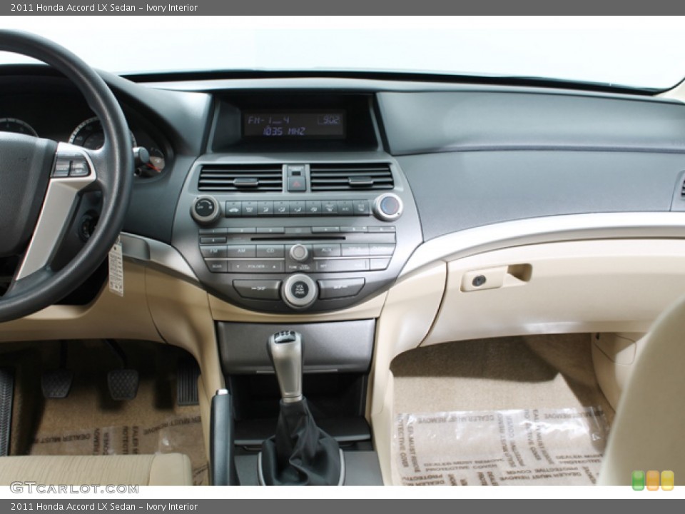 Ivory Interior Dashboard for the 2011 Honda Accord LX Sedan #78380057