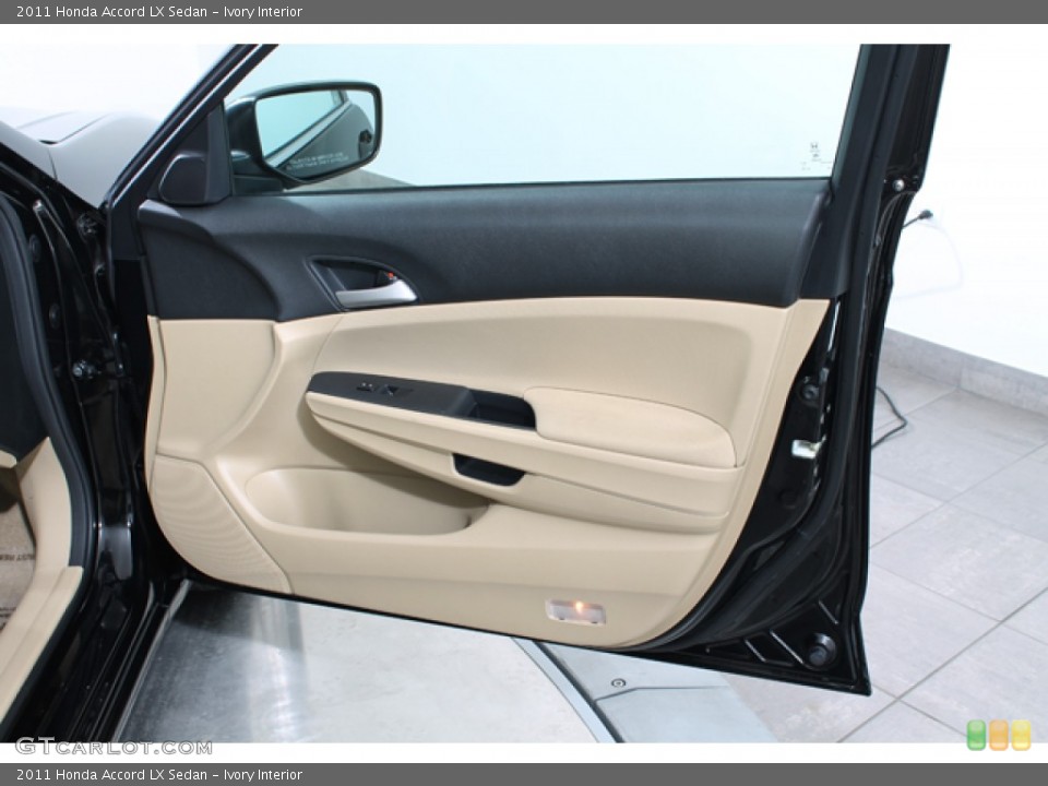 Ivory Interior Door Panel for the 2011 Honda Accord LX Sedan #78380172