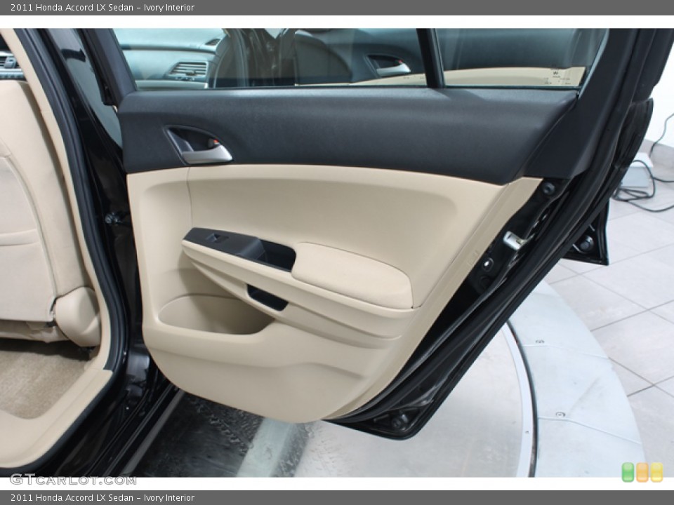 Ivory Interior Door Panel for the 2011 Honda Accord LX Sedan #78380207