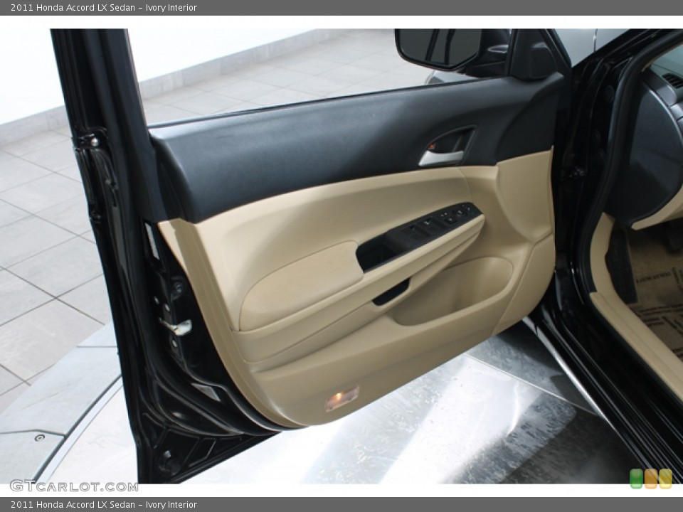 Ivory Interior Door Panel for the 2011 Honda Accord LX Sedan #78380267