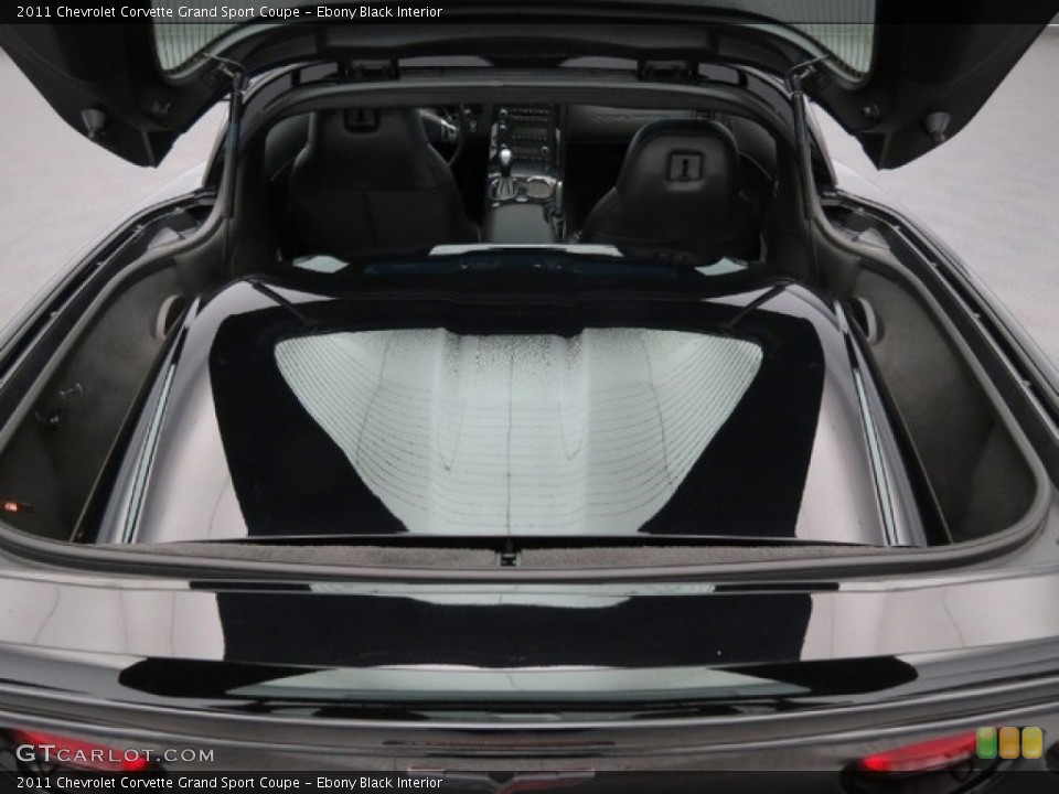 Ebony Black Interior Trunk for the 2011 Chevrolet Corvette Grand Sport Coupe #78382601