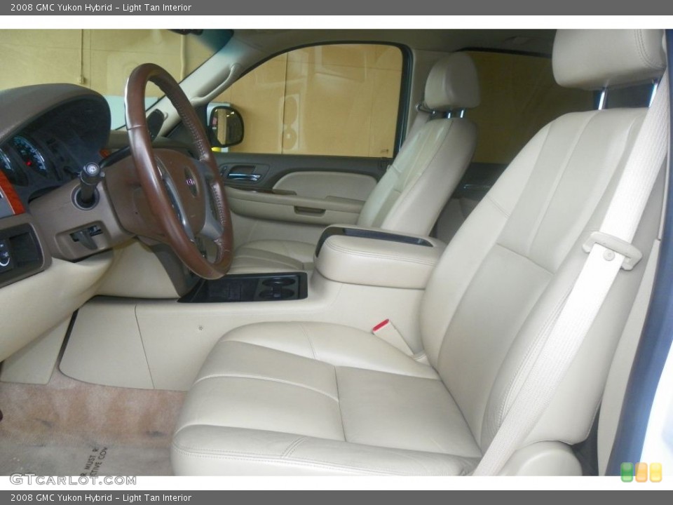 Light Tan Interior Front Seat for the 2008 GMC Yukon Hybrid #78383522