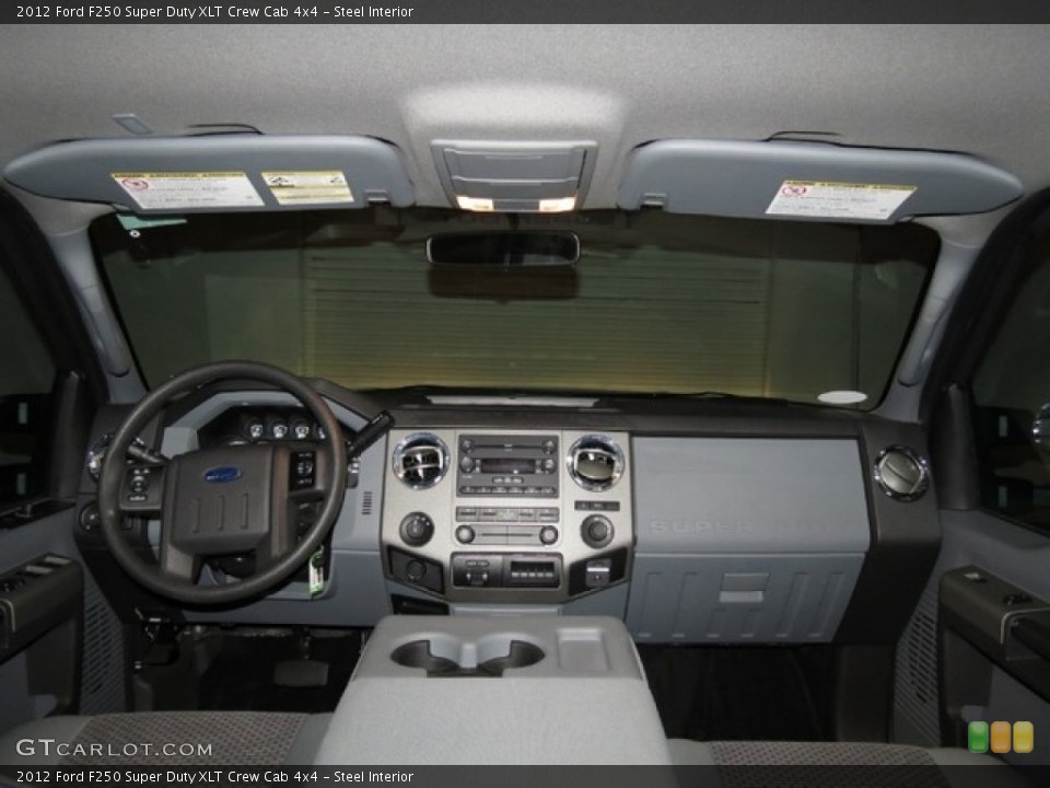 Steel Interior Dashboard for the 2012 Ford F250 Super Duty XLT Crew Cab 4x4 #78385270