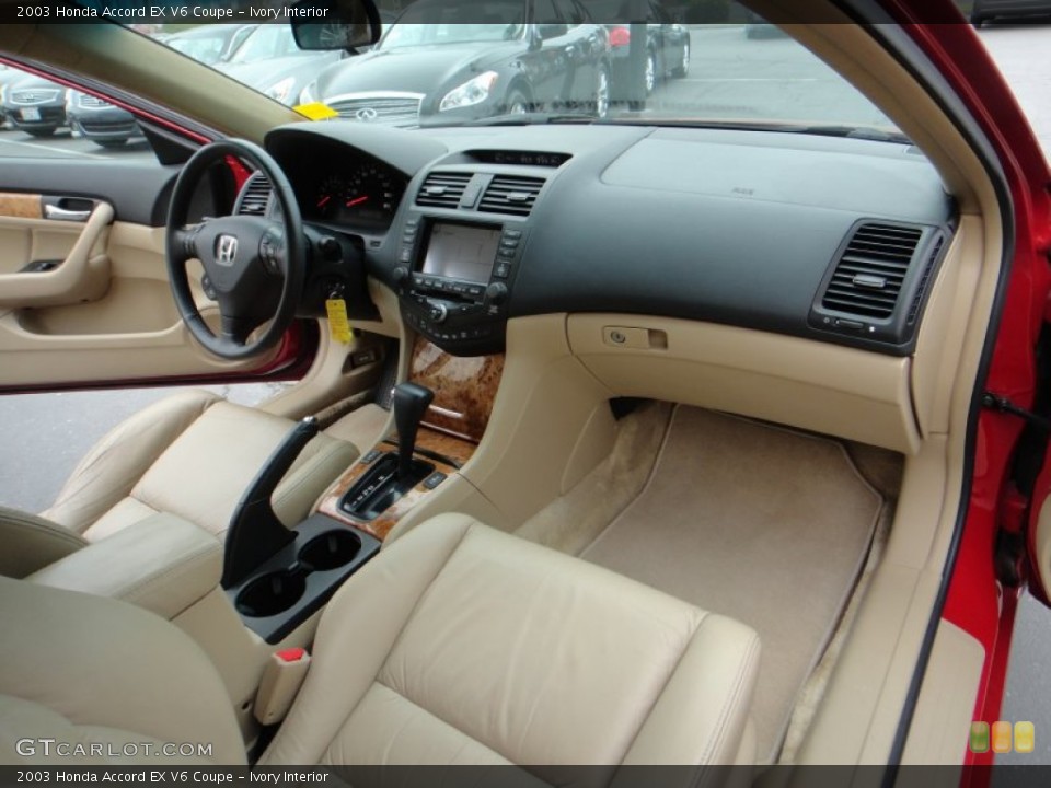 Ivory Interior Dashboard for the 2003 Honda Accord EX V6 Coupe #78385396