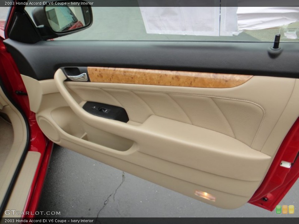 Ivory Interior Door Panel for the 2003 Honda Accord EX V6 Coupe #78385446