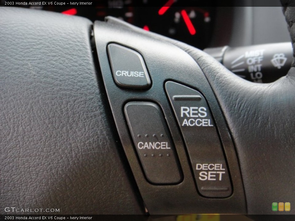 Ivory Interior Controls for the 2003 Honda Accord EX V6 Coupe #78385601
