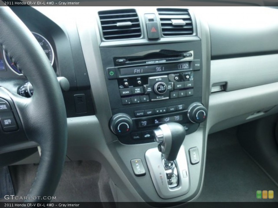 Gray Interior Controls for the 2011 Honda CR-V EX-L 4WD #78386128