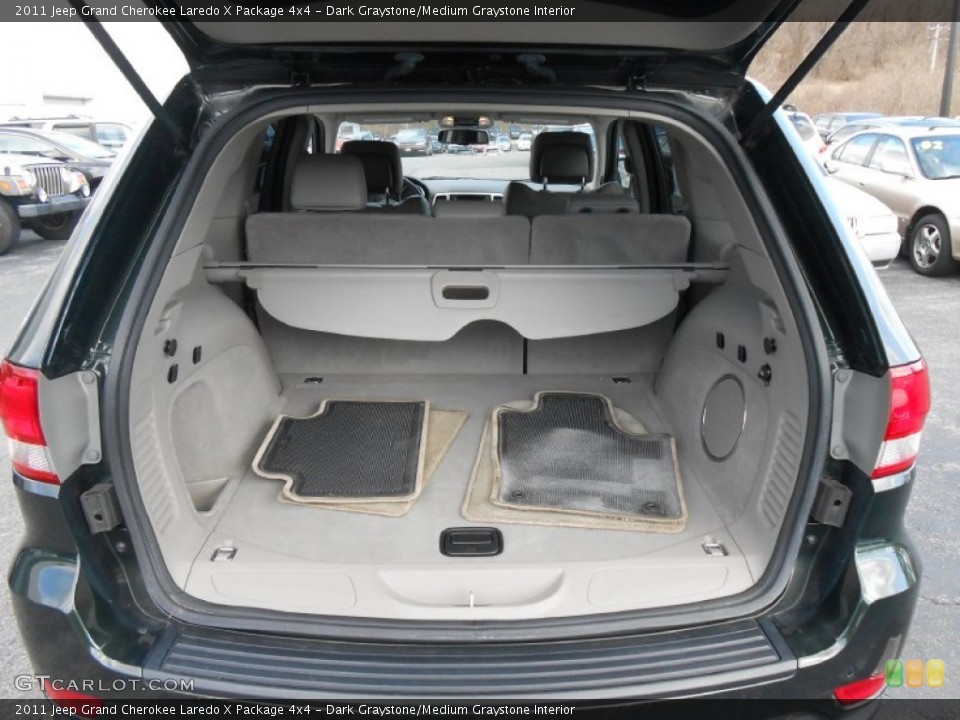 Dark Graystone/Medium Graystone Interior Trunk for the 2011 Jeep Grand Cherokee Laredo X Package 4x4 #78386222
