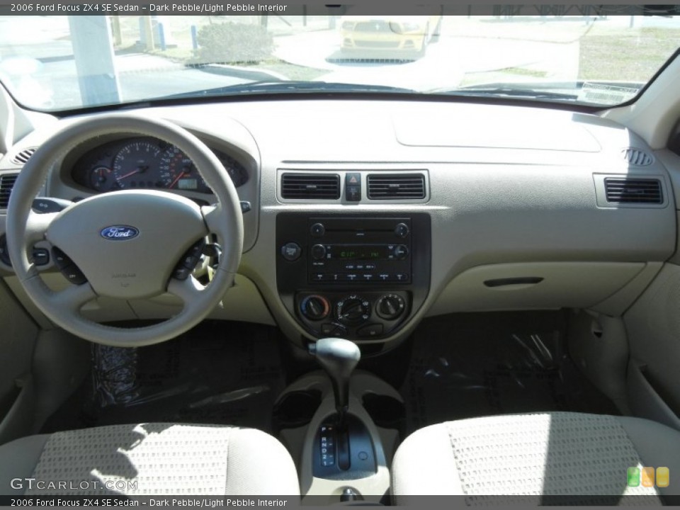 Dark Pebble/Light Pebble Interior Dashboard for the 2006 Ford Focus ZX4 SE Sedan #78386607