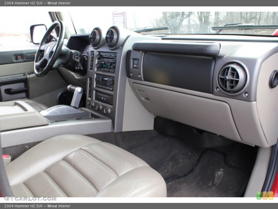 Wheat Interior Dashboard for the 2004 Hummer H2 SUV #78387427