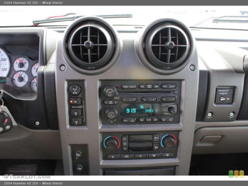 Wheat Interior Controls for the 2004 Hummer H2 SUV #78387521