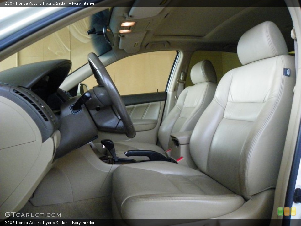 Ivory Interior Photo for the 2007 Honda Accord Hybrid Sedan #78387587