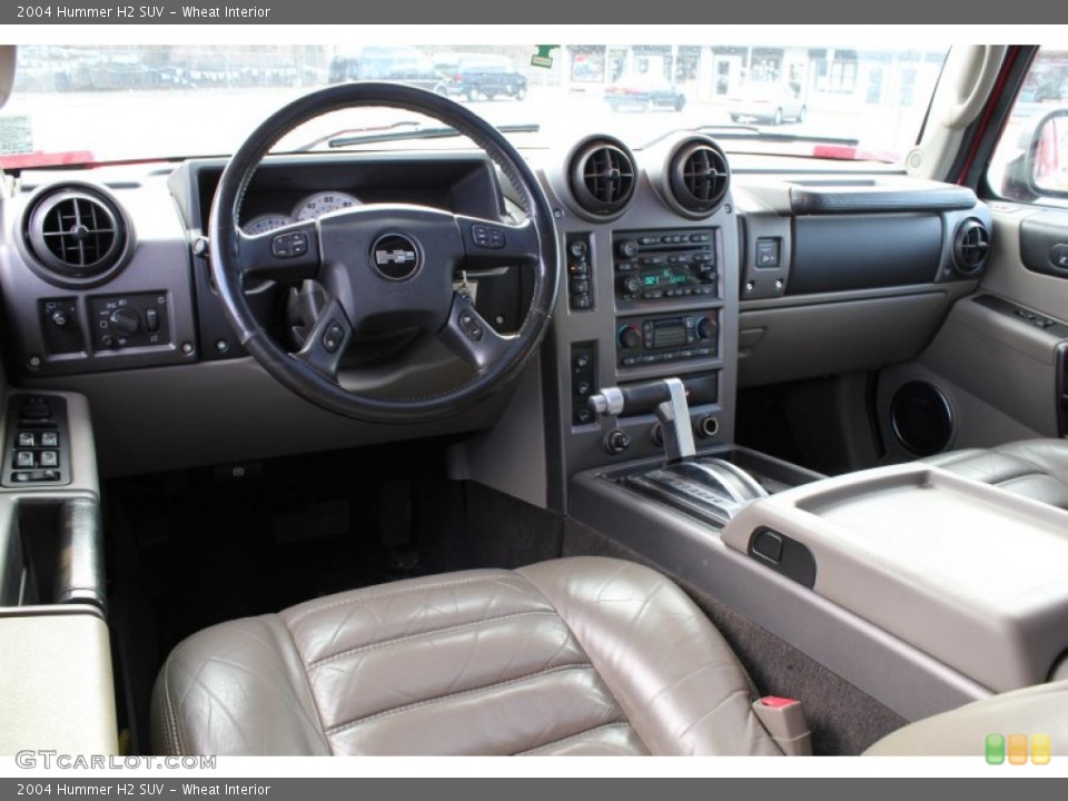 Wheat Interior Dashboard for the 2004 Hummer H2 SUV #78387605