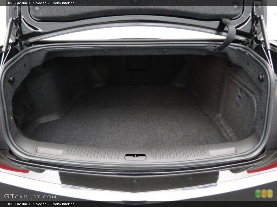 Ebony Interior Trunk for the 2008 Cadillac CTS Sedan #78390826