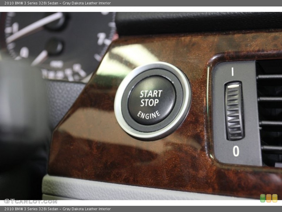 Gray Dakota Leather Interior Controls for the 2010 BMW 3 Series 328i Sedan #78392216