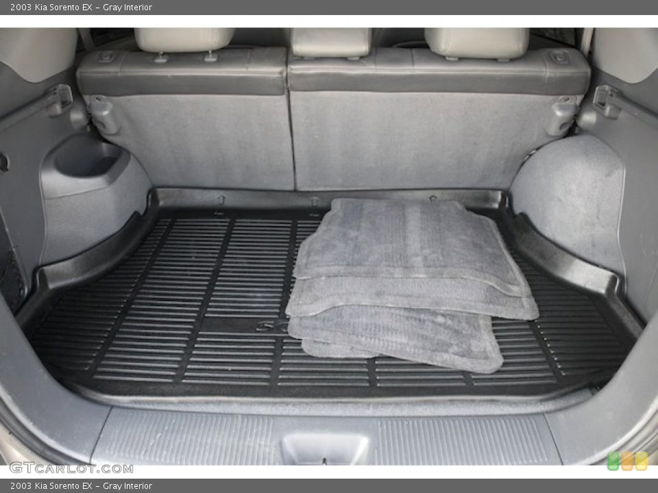 Gray Interior Trunk for the 2003 Kia Sorento EX #78394065