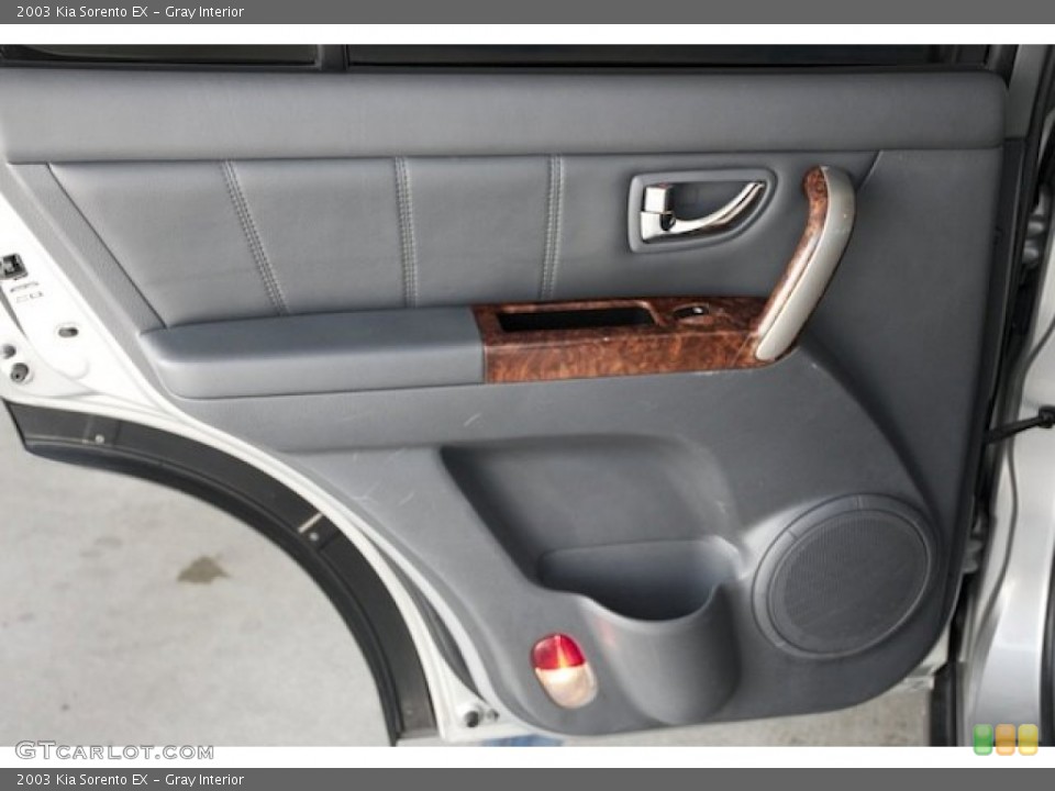 Gray Interior Door Panel for the 2003 Kia Sorento EX #78394223