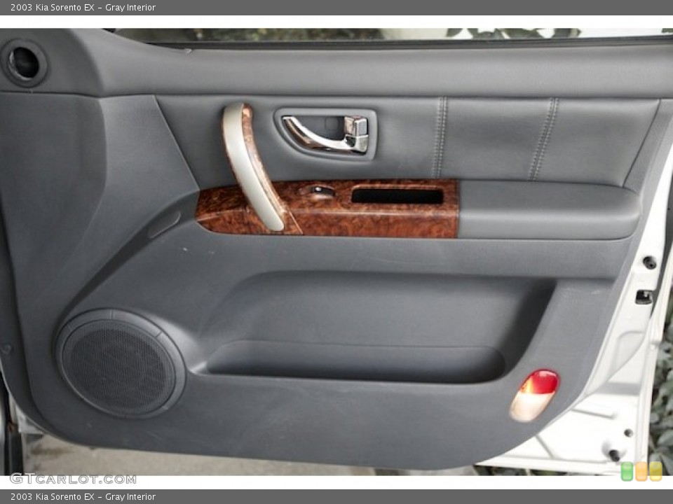 Gray Interior Door Panel for the 2003 Kia Sorento EX #78394263