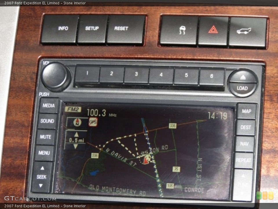 Stone Interior Navigation for the 2007 Ford Expedition EL Limited #78396909