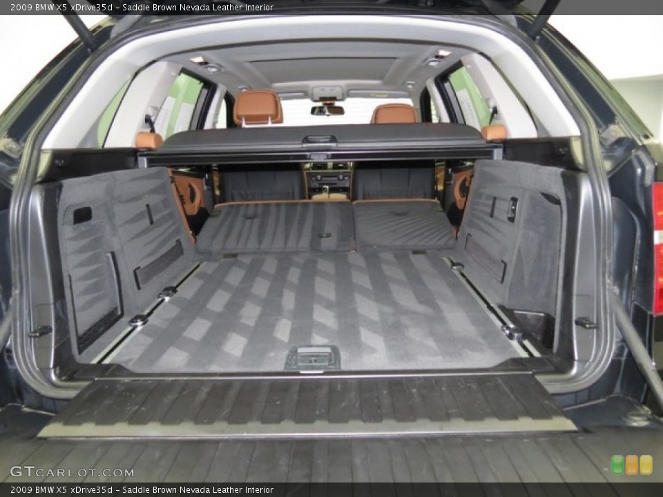 Saddle Brown Nevada Leather Interior Trunk for the 2009 BMW X5 xDrive35d #78399804