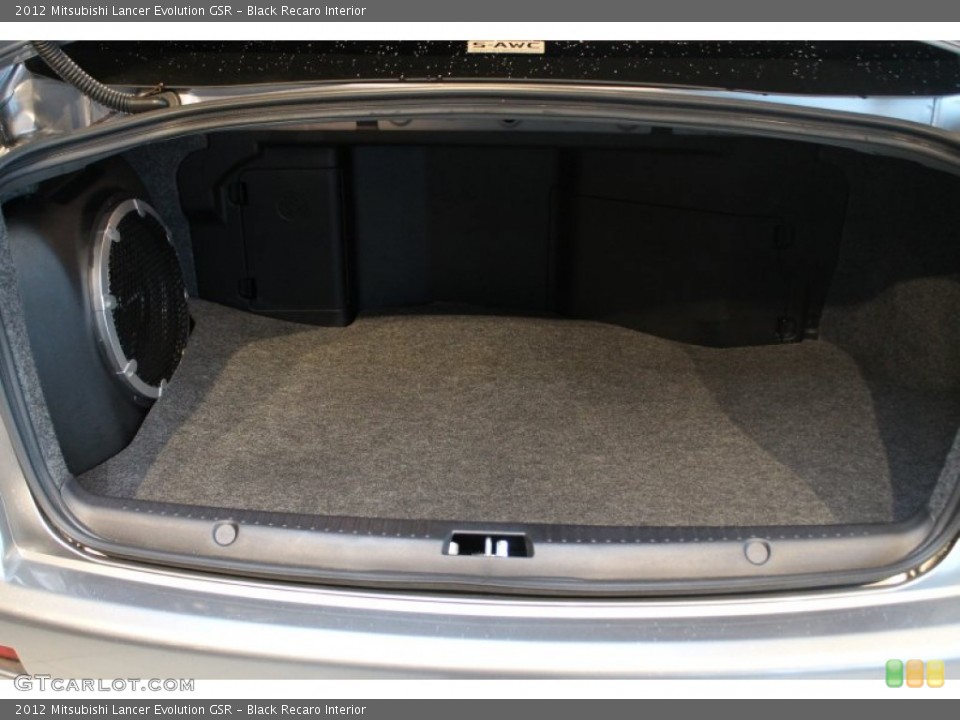 Black Recaro Interior Trunk for the 2012 Mitsubishi Lancer Evolution GSR #78400940