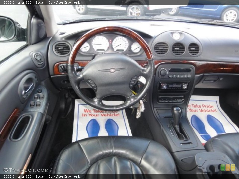 Dark Slate Gray Interior Dashboard for the 2002 Chrysler 300 M Sedan #78401901