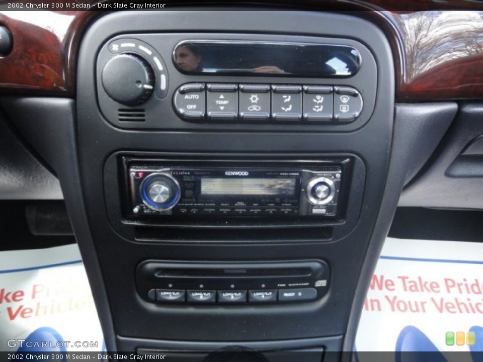 Dark Slate Gray Interior Controls for the 2002 Chrysler 300 M Sedan #78402005