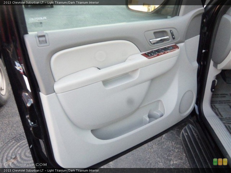 Light Titanium/Dark Titanium Interior Door Panel for the 2013 Chevrolet Suburban LT #78402632