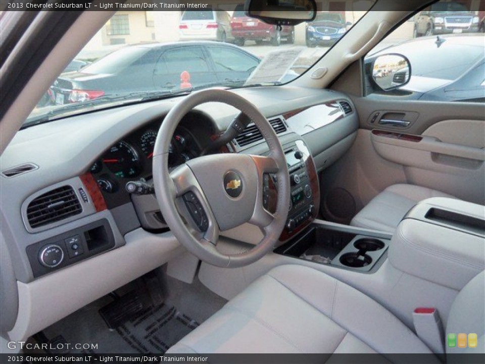 Light Titanium/Dark Titanium Interior Prime Interior for the 2013 Chevrolet Suburban LT #78402656