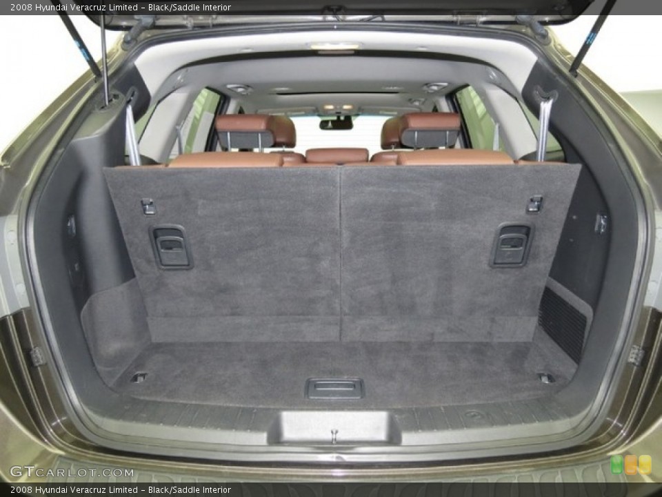 Black/Saddle Interior Trunk for the 2008 Hyundai Veracruz Limited #78405407