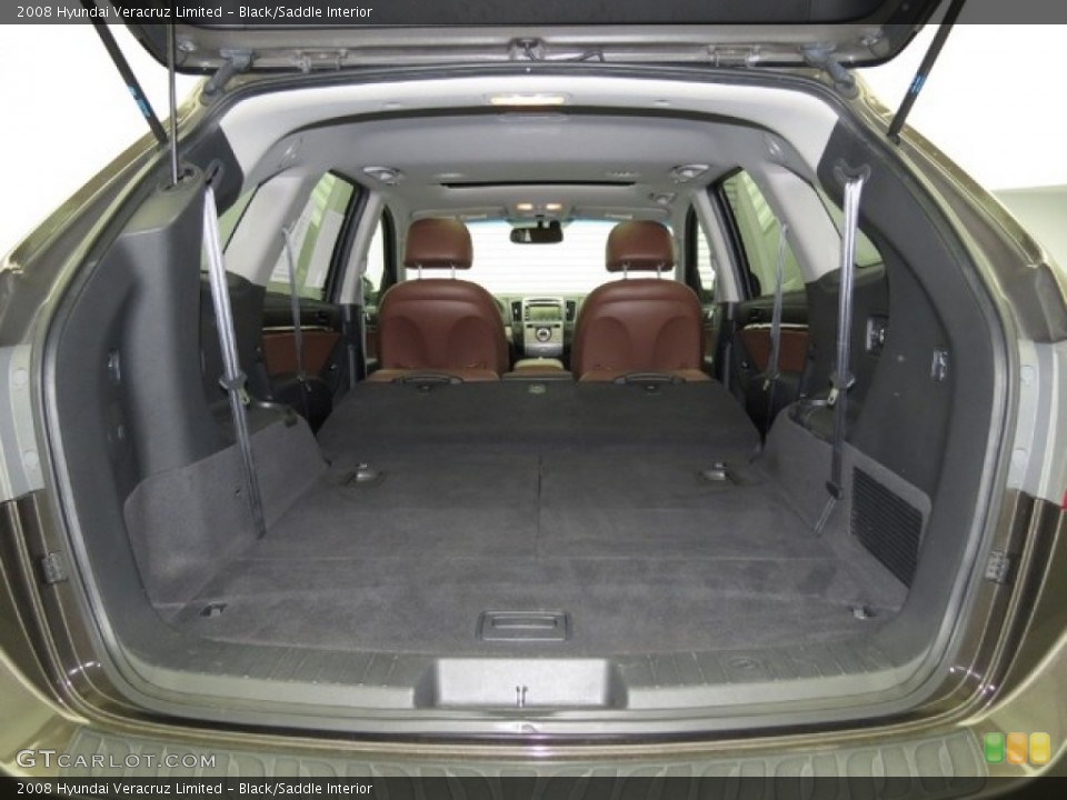 Black/Saddle Interior Trunk for the 2008 Hyundai Veracruz Limited #78405431