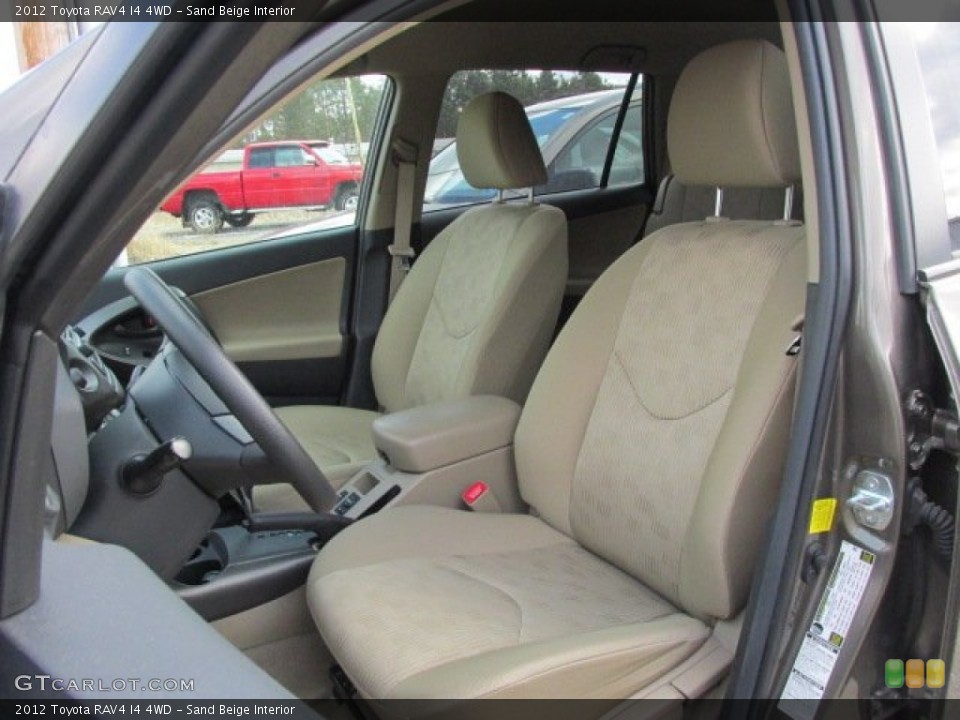 Sand Beige Interior Photo for the 2012 Toyota RAV4 I4 4WD #78406850