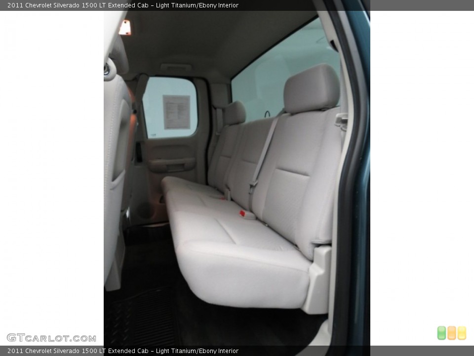 Light Titanium/Ebony Interior Rear Seat for the 2011 Chevrolet Silverado 1500 LT Extended Cab #78408183