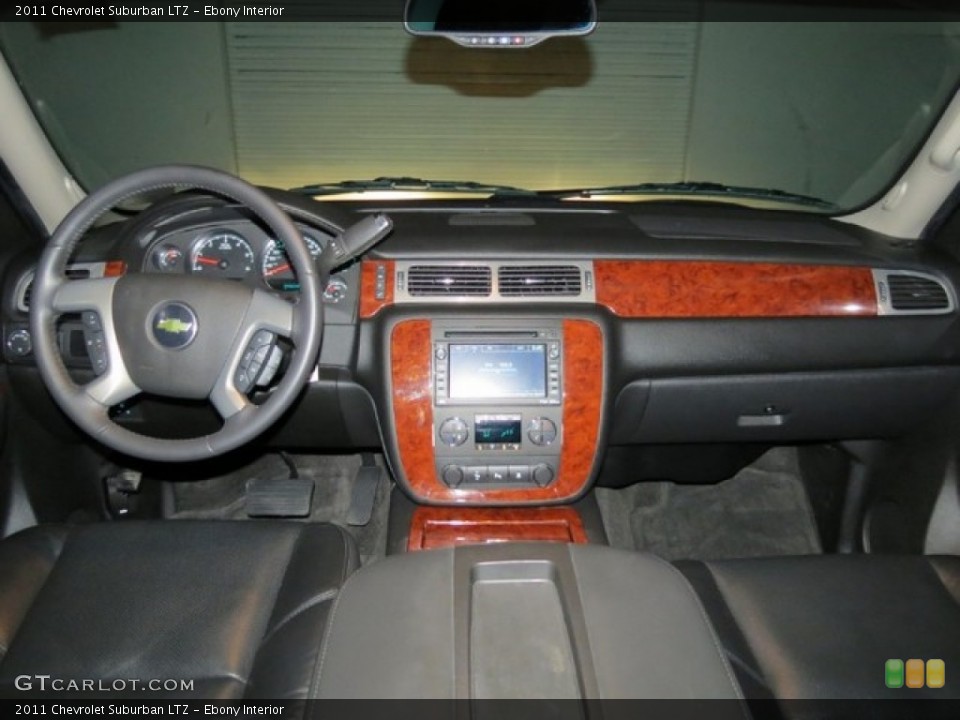 Ebony Interior Dashboard for the 2011 Chevrolet Suburban LTZ #78409754