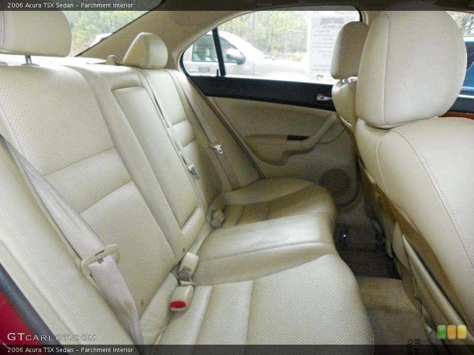 Parchment Interior Rear Seat for the 2006 Acura TSX Sedan #78411202