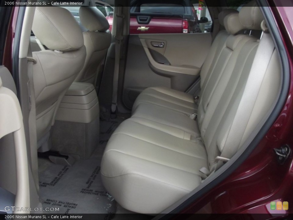 Cafe Latte Interior Rear Seat for the 2006 Nissan Murano SL #78414762