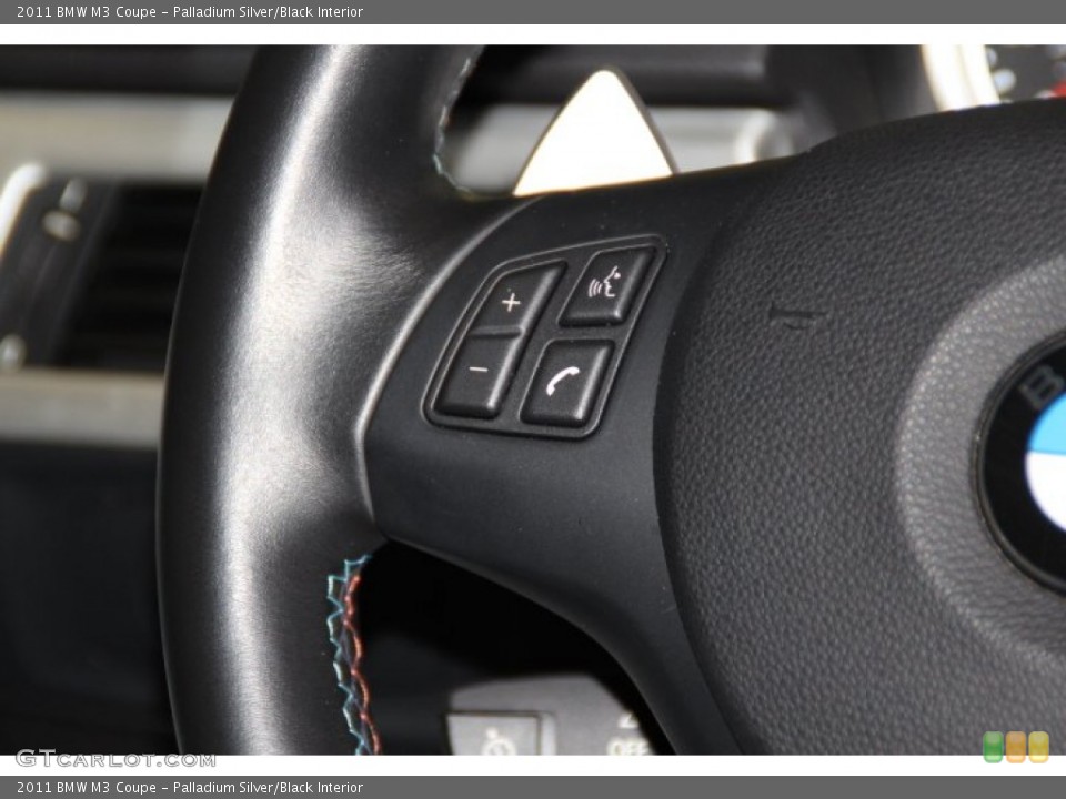 Palladium Silver/Black Interior Controls for the 2011 BMW M3 Coupe #78419576