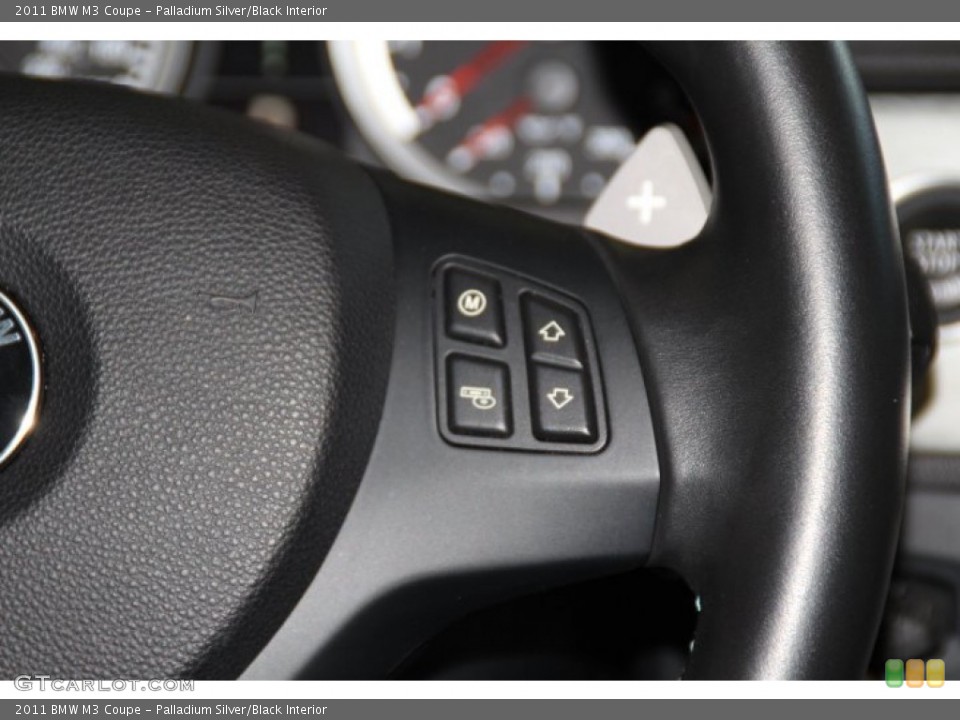 Palladium Silver/Black Interior Controls for the 2011 BMW M3 Coupe #78419600