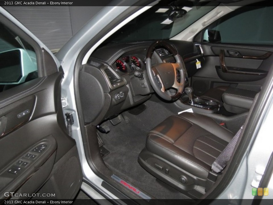 Ebony Interior Photo for the 2013 GMC Acadia Denali #78420604