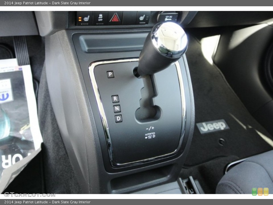 Dark Slate Gray Interior Transmission for the 2014 Jeep Patriot Latitude #78423323