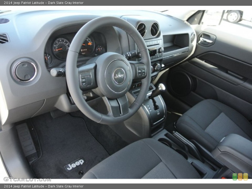 Dark Slate Gray Interior Prime Interior for the 2014 Jeep Patriot Latitude #78423578