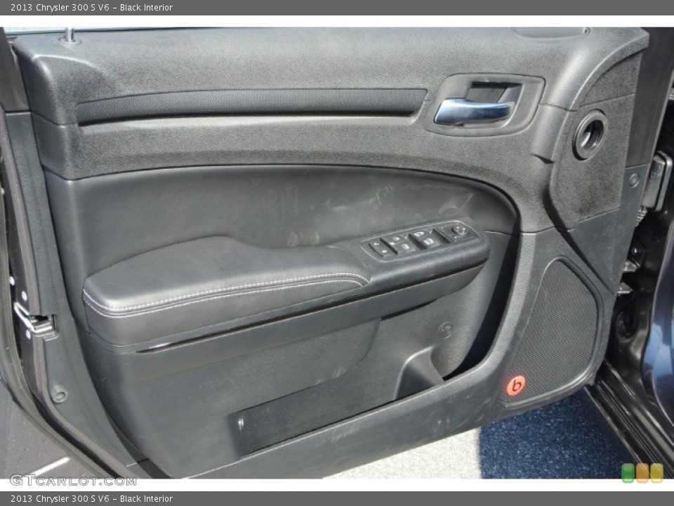 Black Interior Door Panel for the 2013 Chrysler 300 S V6 #78423806