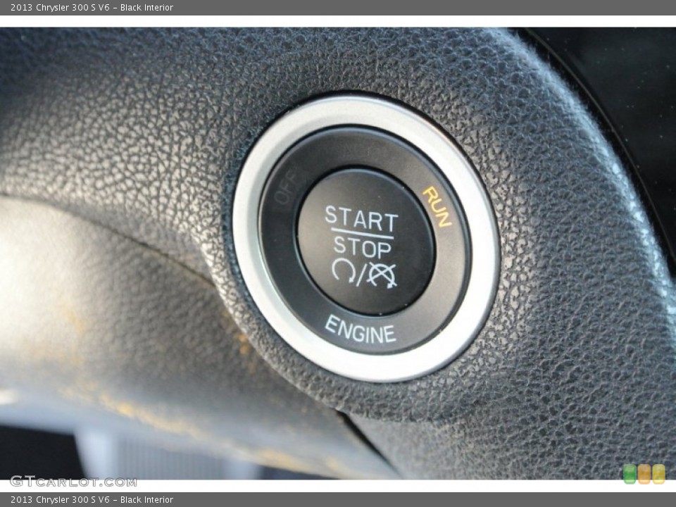 Black Interior Controls for the 2013 Chrysler 300 S V6 #78423881