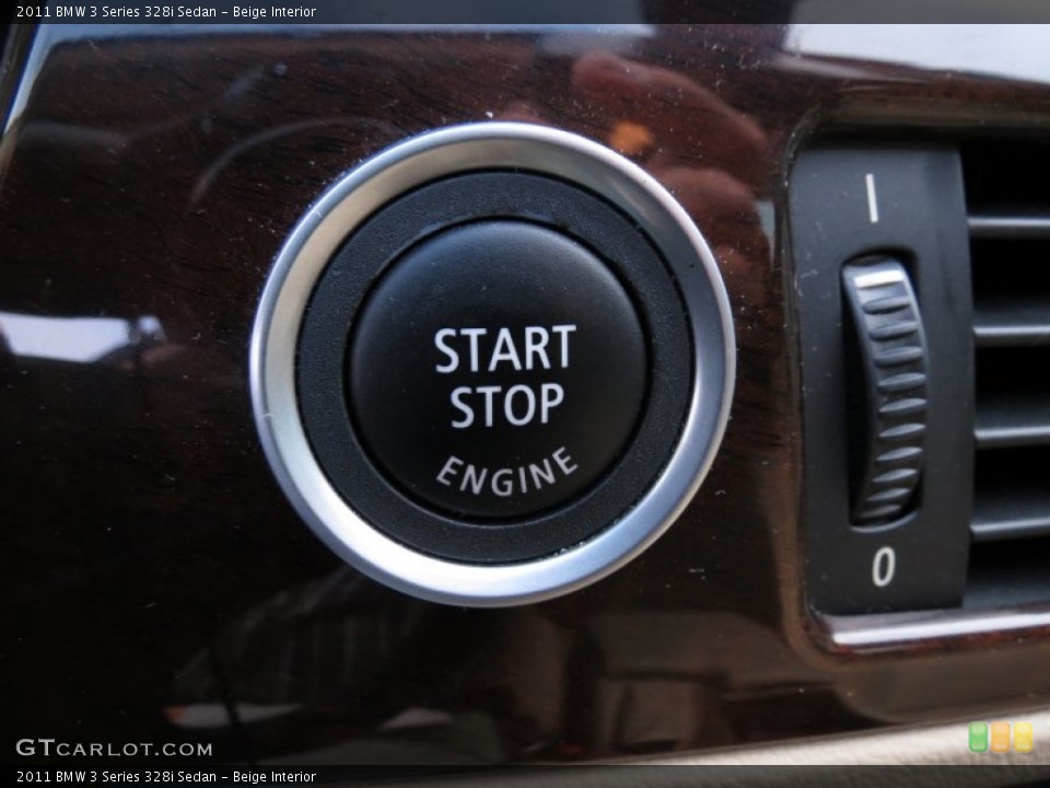 Beige Interior Controls for the 2011 BMW 3 Series 328i Sedan #78425574