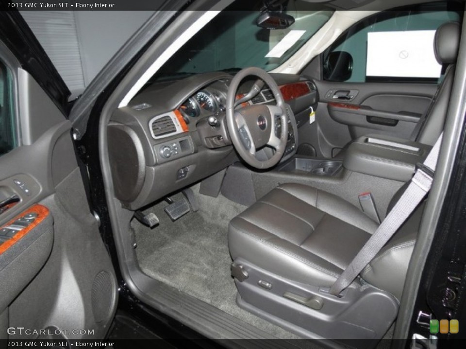 Ebony Interior Prime Interior for the 2013 GMC Yukon SLT #78426245