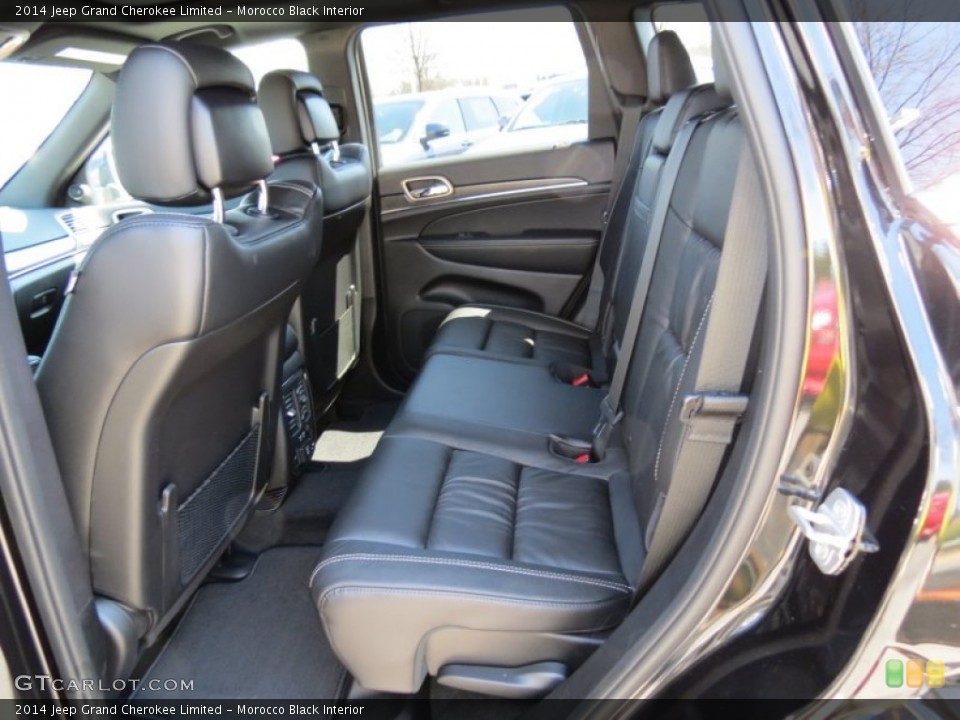 Morocco Black Interior Rear Seat for the 2014 Jeep Grand Cherokee Limited #78426898