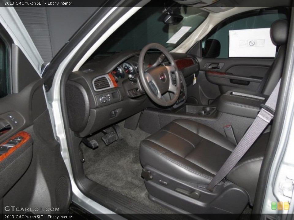 Ebony Interior Prime Interior for the 2013 GMC Yukon SLT #78427010