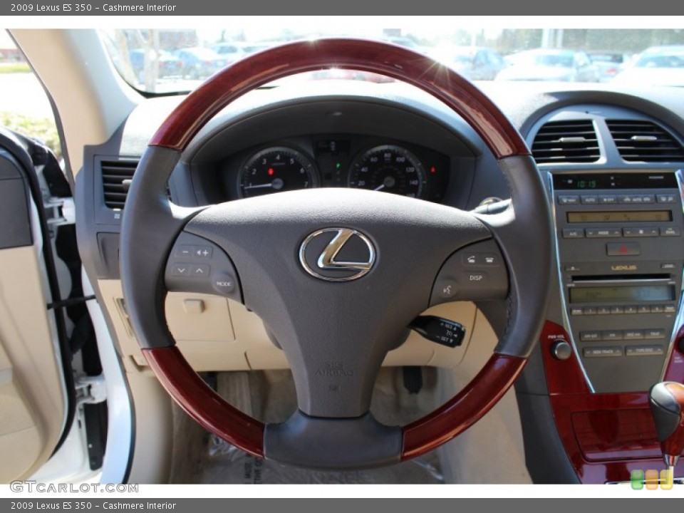 Cashmere Interior Steering Wheel for the 2009 Lexus ES 350 #78427013